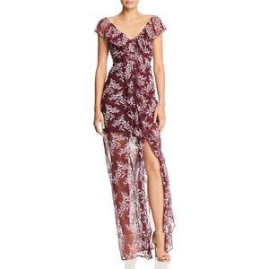 Wayf Flutter Sleeve Dress